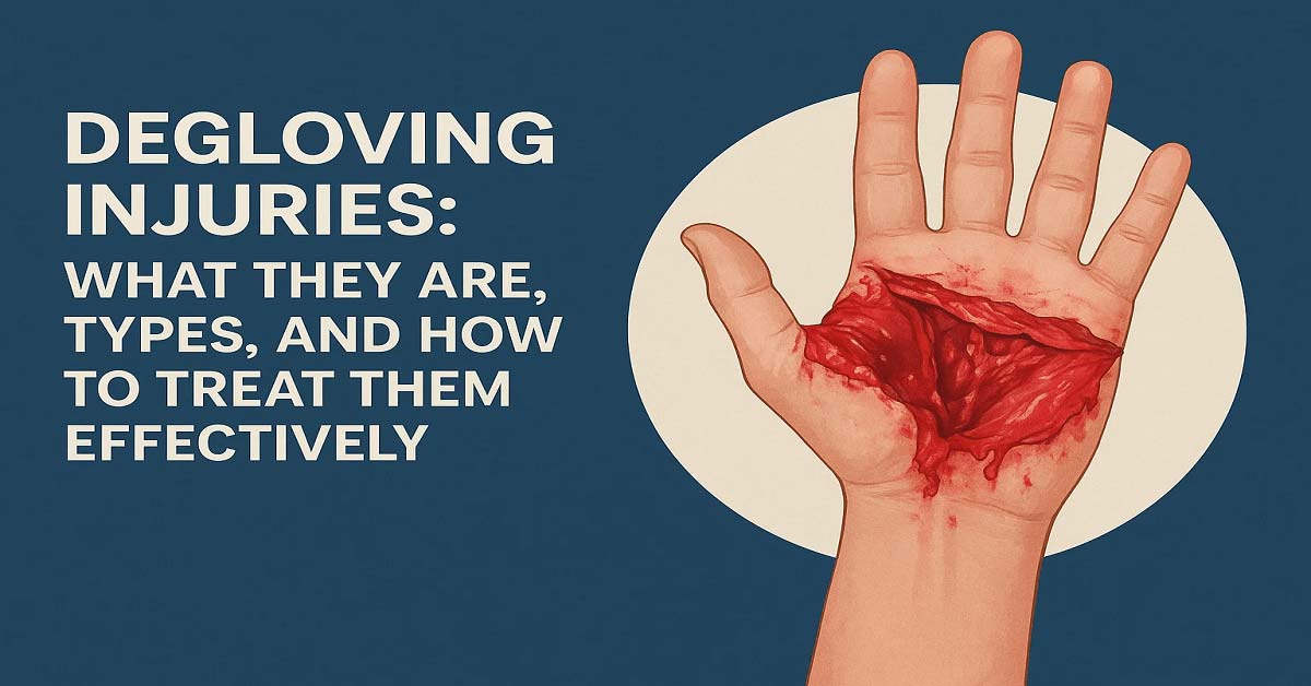 Degloving Injuries: What They Are, Types, and How to Treat Them Effectively