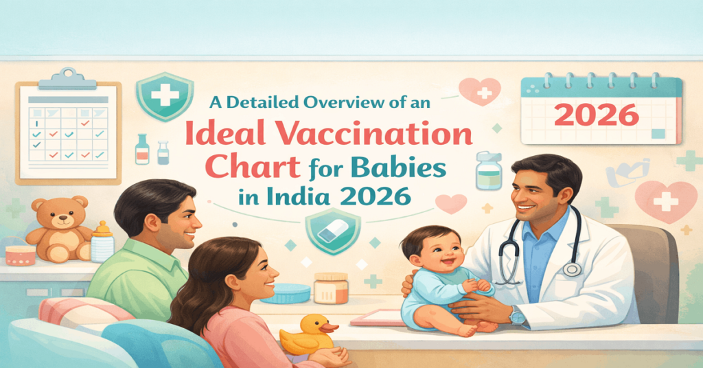 A Detailed Overview of an Ideal Vaccination Chart for Babies in India 2026!