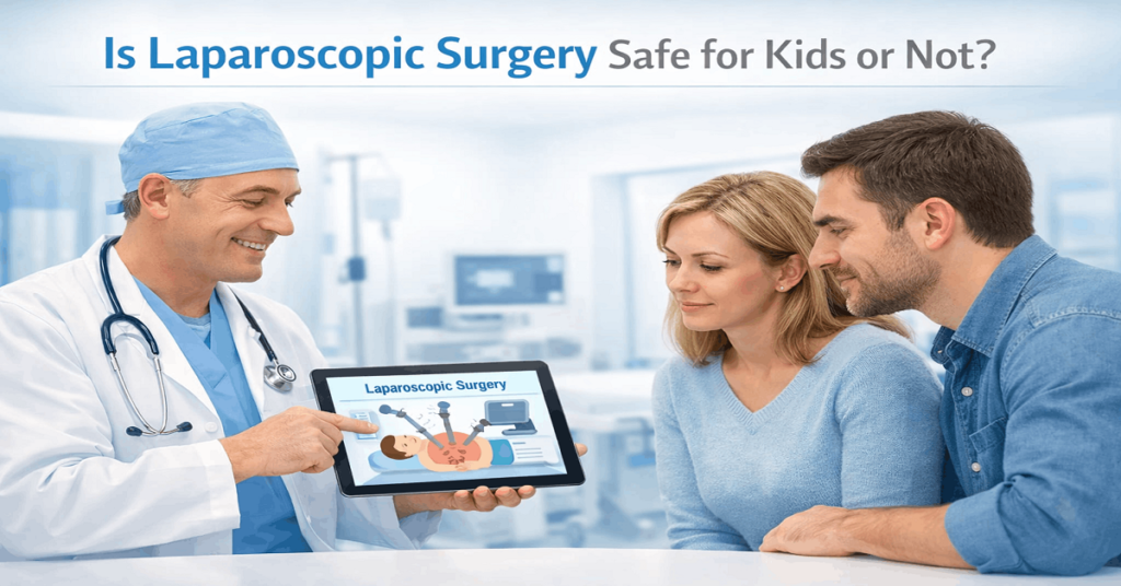 Discuss If Laparoscopic Surgery Is Safe for Kids or Not