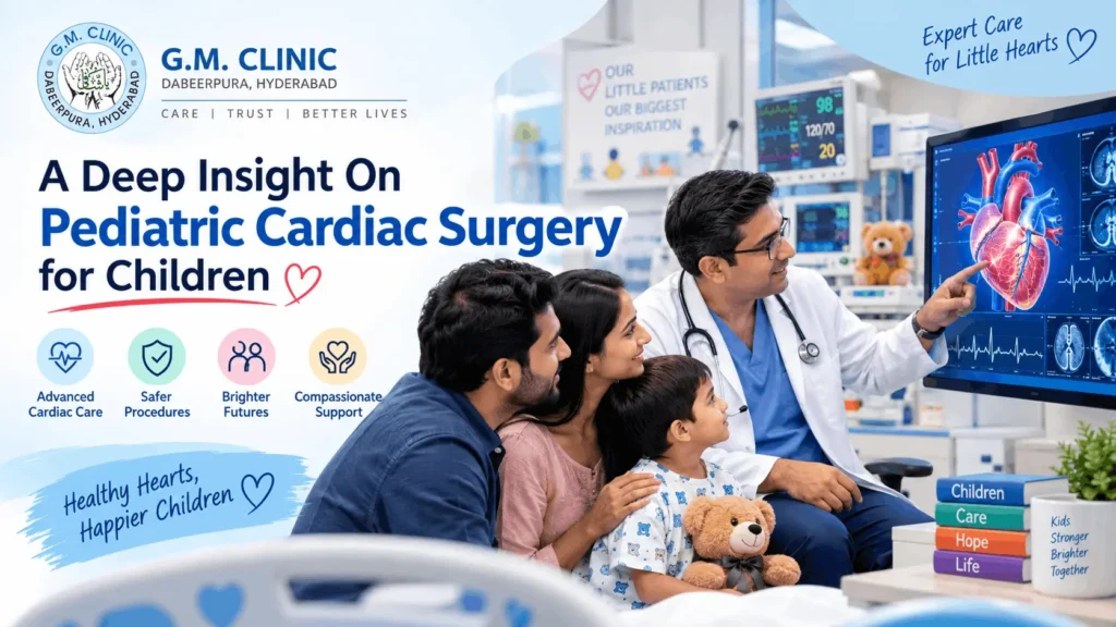 A Deep Insight On the Pediatric Cardiac Surgery for Children