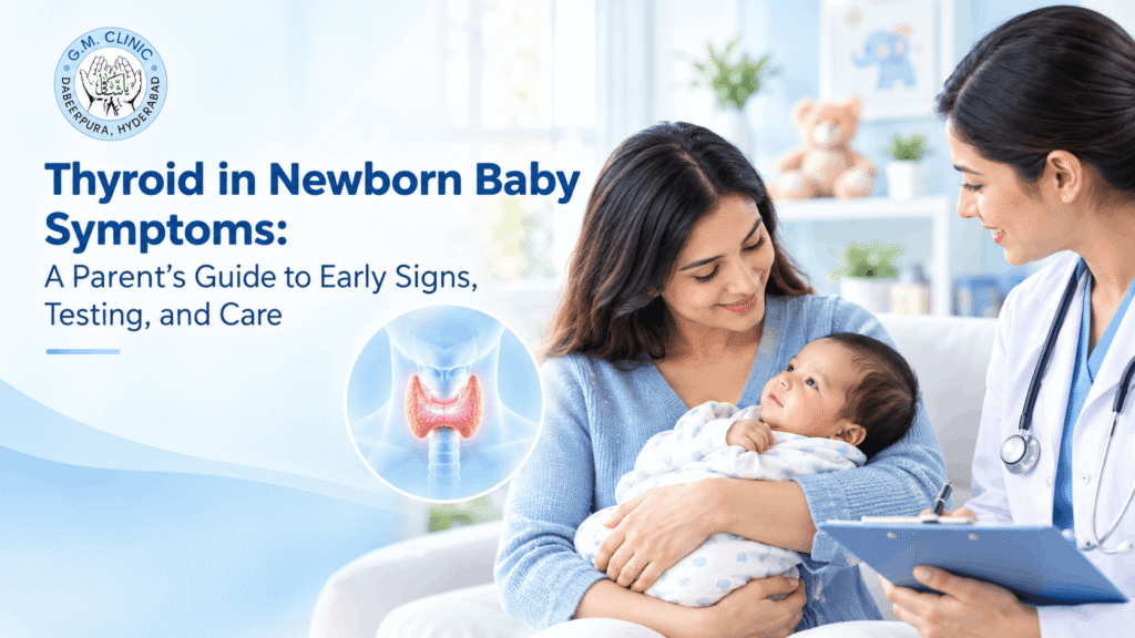 Thyroid in Newborn Baby Symptoms